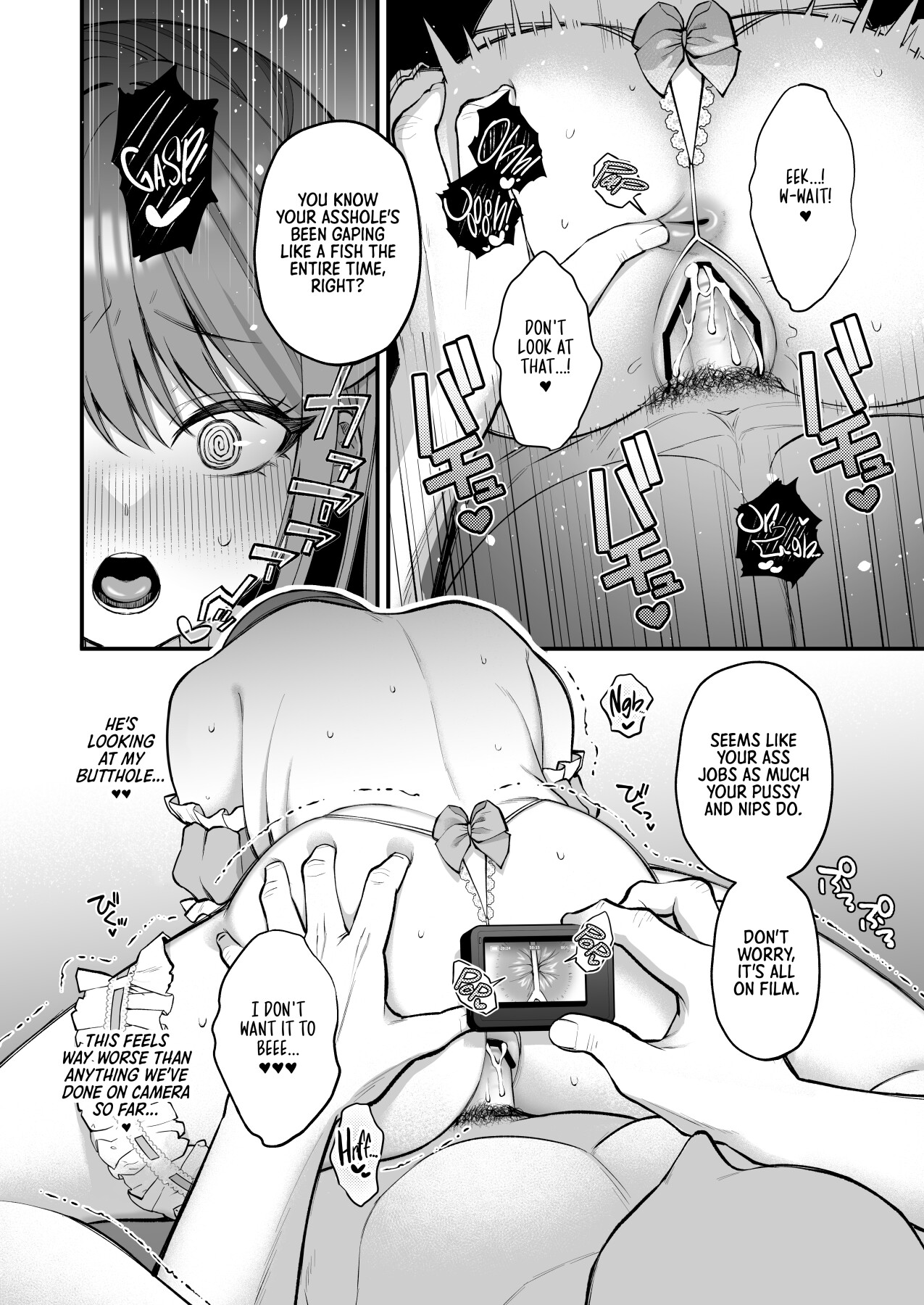 Hentai Manga Comic-An L-Cup College Chick's Porn Escapade with a Behemoth - Paizuri Time-Read-39